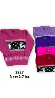 Swetry dziewczęce (2-7) towar turecki