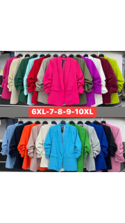 Marynarki Damskie (6XL-10XL) Towar włoski