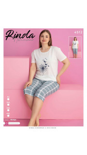 Piżama damska (XL-4XL)