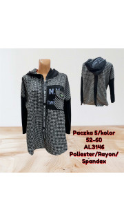 BLUZA DAMSKA (52-60) towar polski