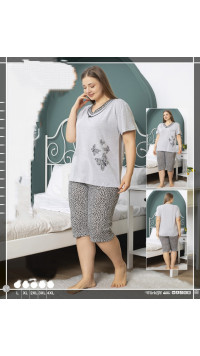 PIŻAMA DAMSKA (L-4XL)