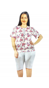 PIŻAMA DAMSKA (2XL-4XL) TOWAR TURECKI