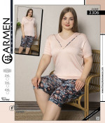 Piżama damska (2XL-4XL) towar turecki