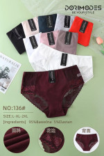 Majtki damskie (L-2XL)
