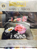 KOMPLET POŚCIELI 3D 4-CZĘŚCIOWY (200x220)