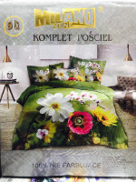 KOMPLET POŚCIELI 3D 4-CZĘŚCIOWY (200x220)