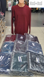 Swetry męskie (3XL-6XL) towar turecki