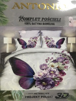 KOMPLET POŚCIELI 3D 3-CZĘŚCIOWY (200X220)
