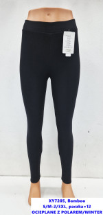 Leginsy damskie ocieplane (S-3XL)