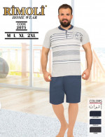 Piżama męska (M-2XL)