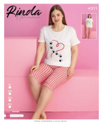 Piżama damska (XL-4XL)