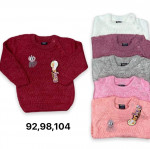 Swetry dziewczęce (92-104) towar turecki