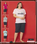 PIŻAMA DAMSKA (L-4XL)