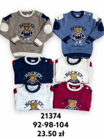 Swetry chłopięce (92-104) towar turecki