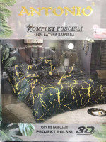 KOMPLET POŚCIELI 3D 3-CZĘŚCIOWY (160X200)