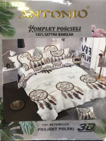 KOMPLET POŚCIELI 3D 3-CZĘŚCIOWY (160X200)