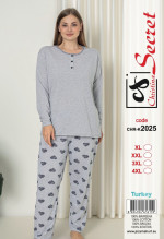 Piżama damska (XL-4XL)