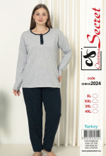 Piżama damska (XL-4XL)