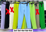 Spodnie damskie (2XL-6XL) towar włoski