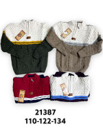 Swetry chłopięce (110-134) towar turecki