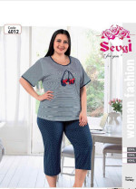 Piżama damska (2XL-4XL)
