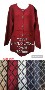 Swetry damskie (M-2XL)