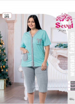 Piżama damska (2XL-4XL)