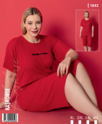 PIŻAMA DAMSKA (XL-4XL) TOWAR TURECKI