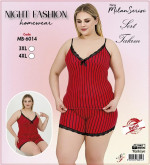 Piżama damska (3XL-4XL)