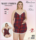 Piżama damska (3XL-4XL)