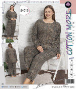 Piżama Damska (XL-4XL) towar turecki