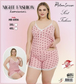 Piżama damska (3XL-4XL)