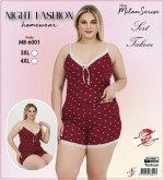 Piżama damska (3XL-4XL)