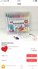 MARKER KOLOROWY
