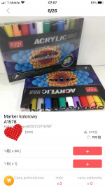 MARKER KOLOROWY