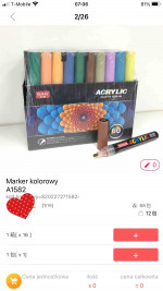 MARKER KOLOROWY