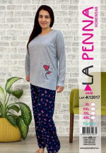 Piżama Damska (XL-4XL) towar turecki