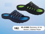 Klapki basenowe męskie