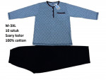 Piżama męska (M-3XL)