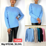 SWETRY DAMSKIE (M-2XL)