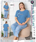 Piżama damska (XL-4XL) towar turecki