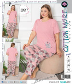 Piżama damska (XL-4XL) towar turecki